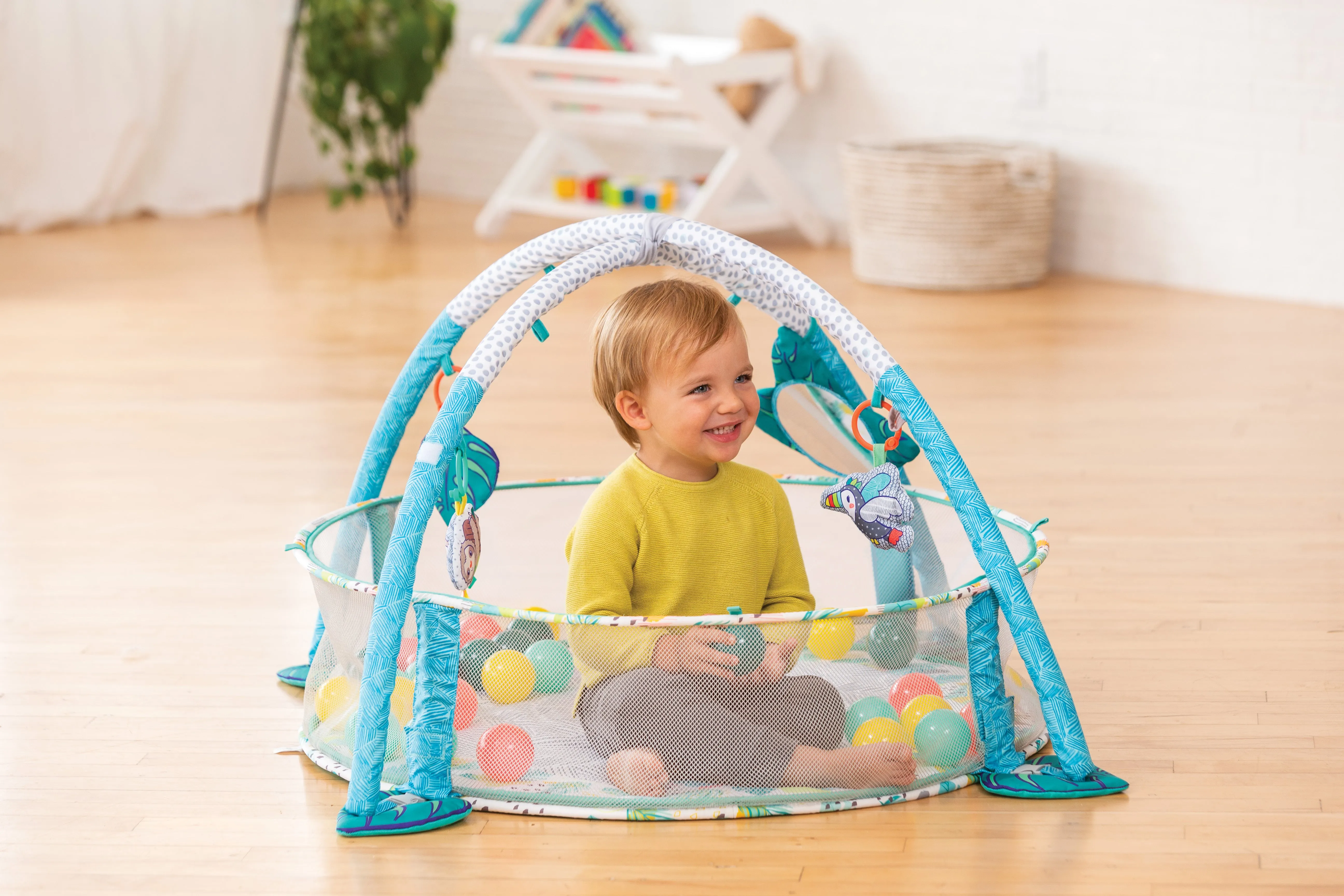 3-IN-1 JUMBO ACTIVITY GYM & BALL PIT