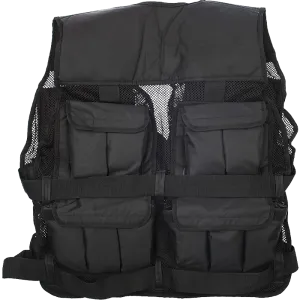 40LBS Padded Weighted Exercise Vest, Reflective, Adjustable