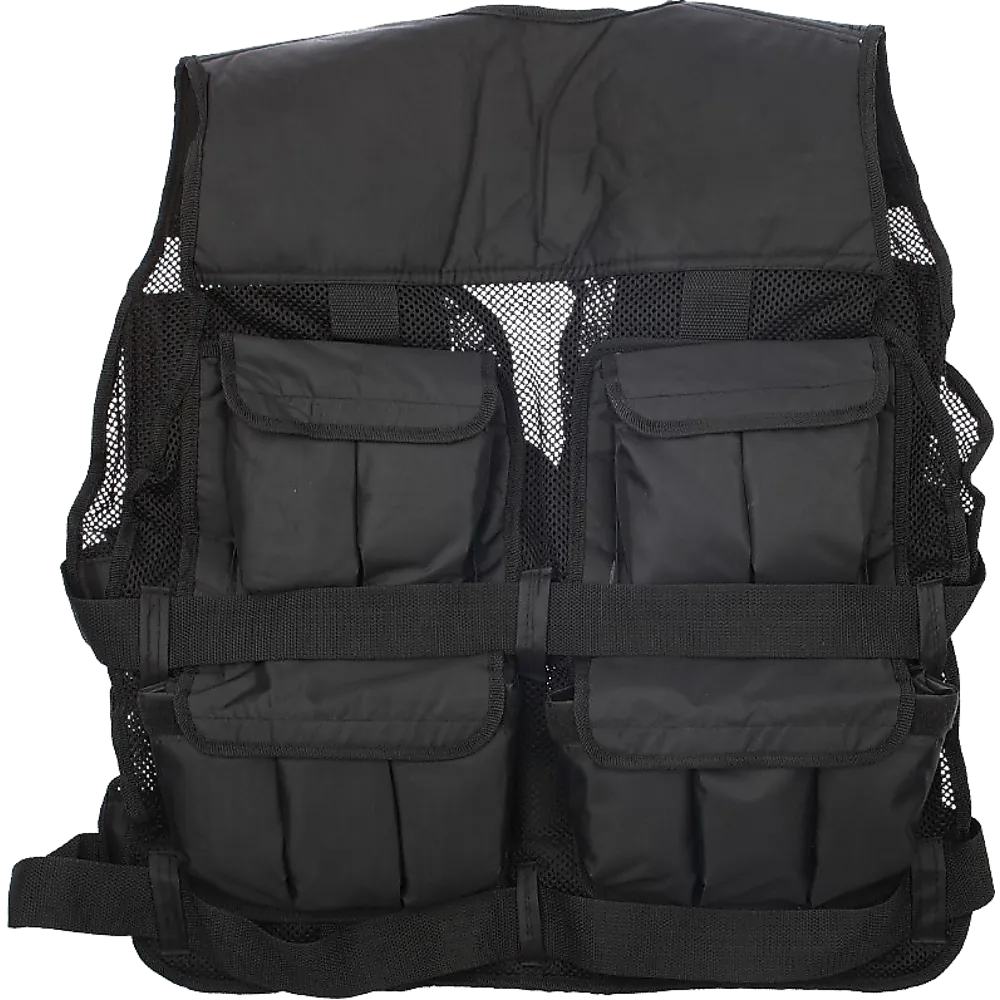 40LBS Padded Weighted Exercise Vest, Reflective, Adjustable