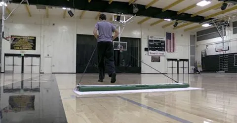 6' Court Clean Gym Floor Cleaner