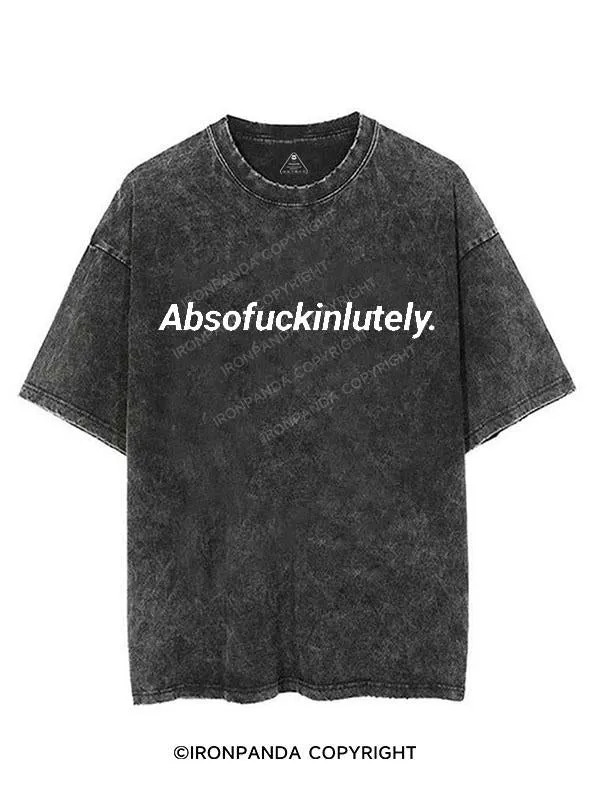 ABSOFUCKINLUTELY VINTAGE GYM SHIRT