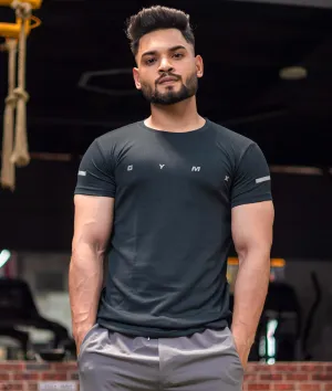Ace GymX Tees: Mystique Grey