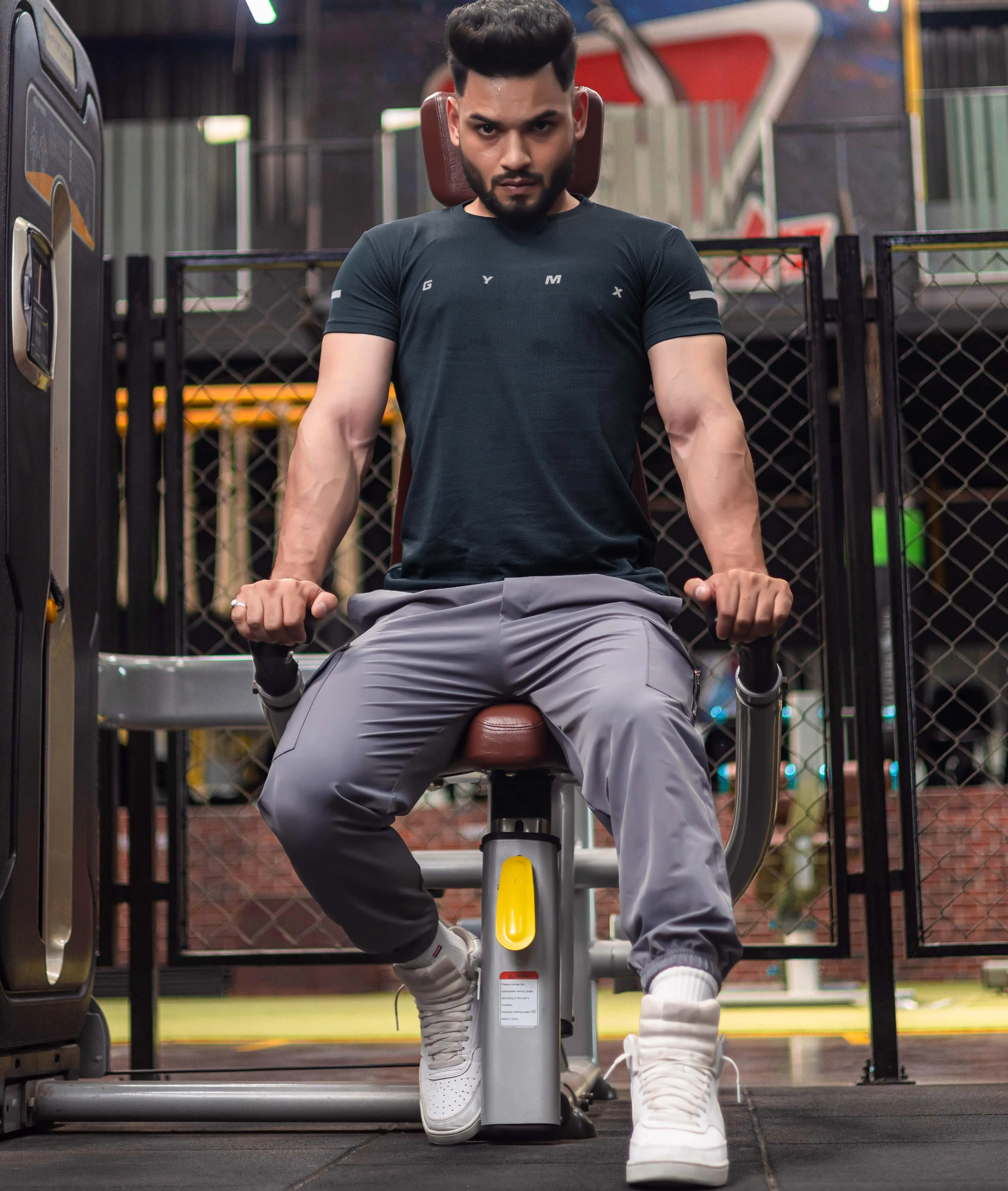 Ace GymX Tees: Mystique Grey