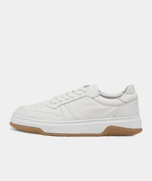 Ace - White Leather / Gum