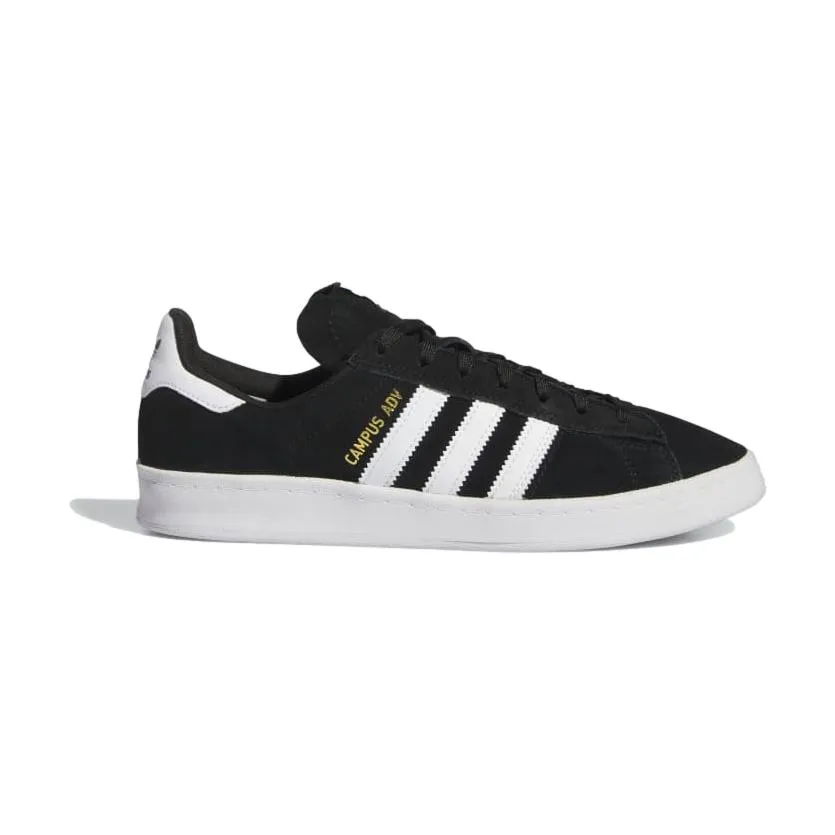 Adidas Campus ADV Skate Shoes Black/White/White