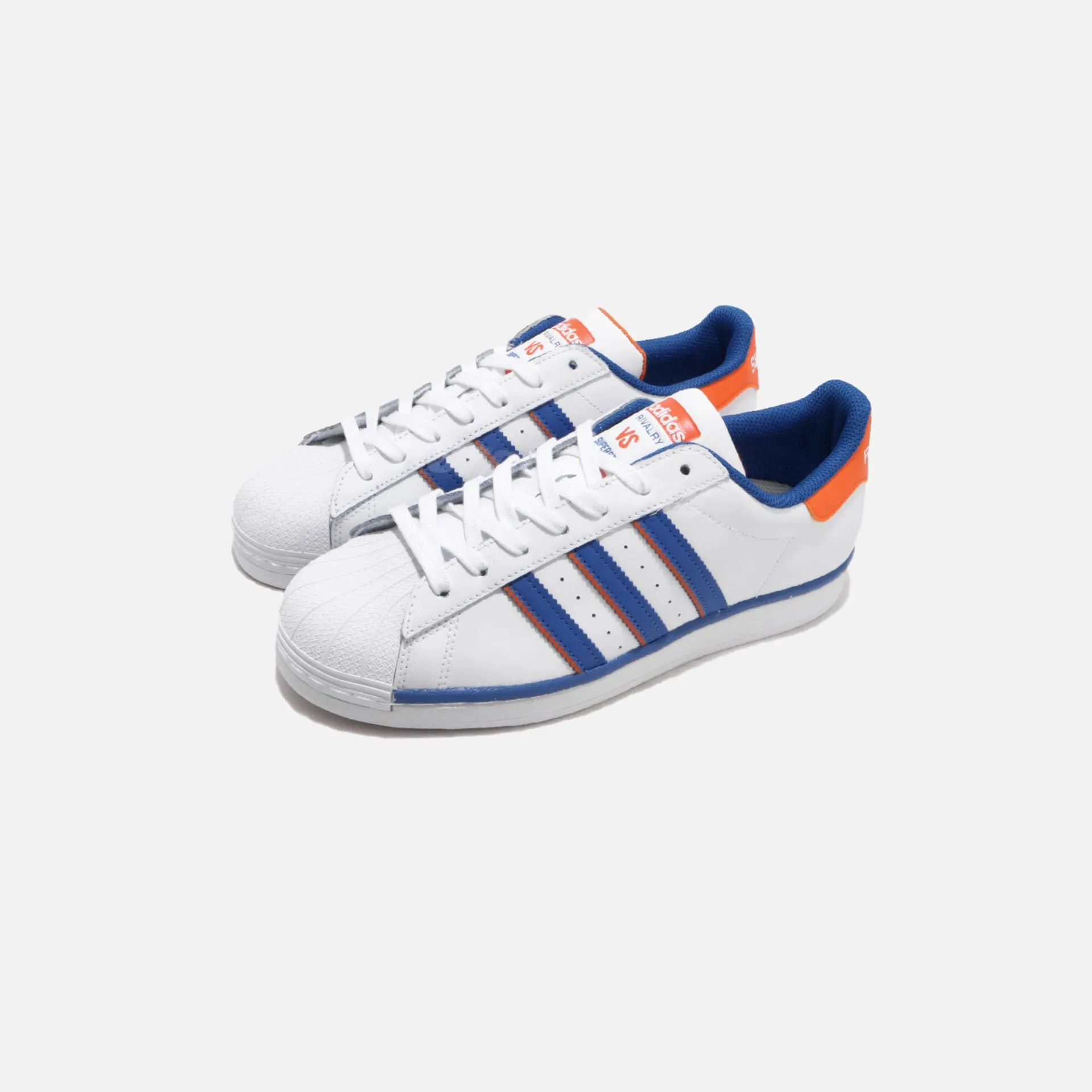 Adidas Originals | SUPERSTAR CLOUD WHITE / BLUE / ORANGE