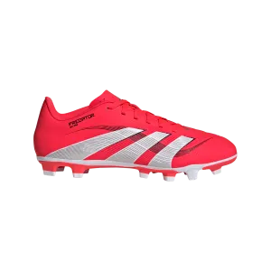 adidas PREDATOR CLUB Firm/Multi-Ground Soccer Cleats | Lucid Red-Cloud White | Men's