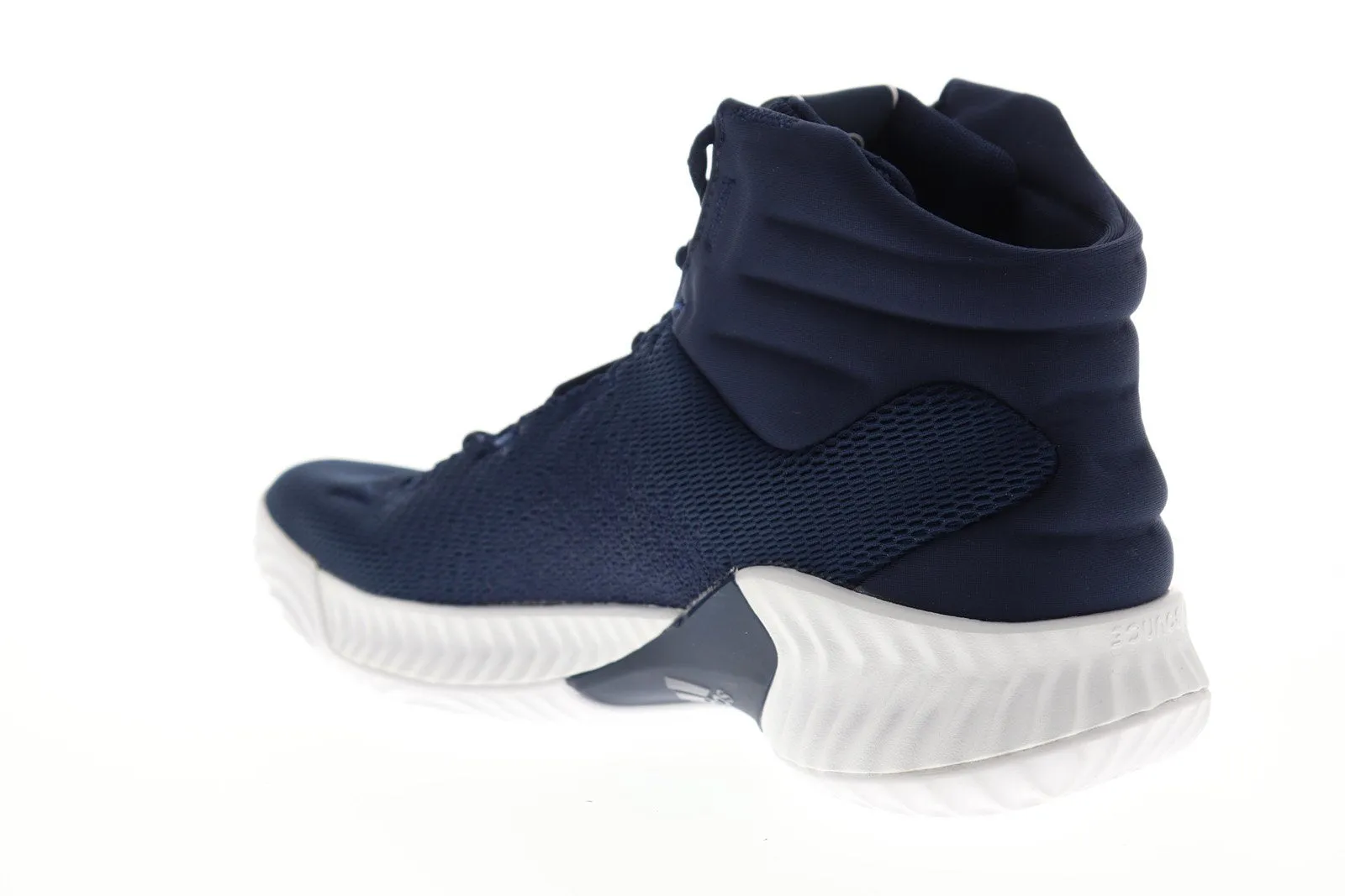Adidas Pro Bounce 2018 AH2666 Mens Blue High Top Athletic Gym Basketball Shoes