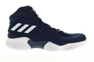 Adidas Pro Bounce 2018 AH2666 Mens Blue High Top Athletic Gym Basketball Shoes