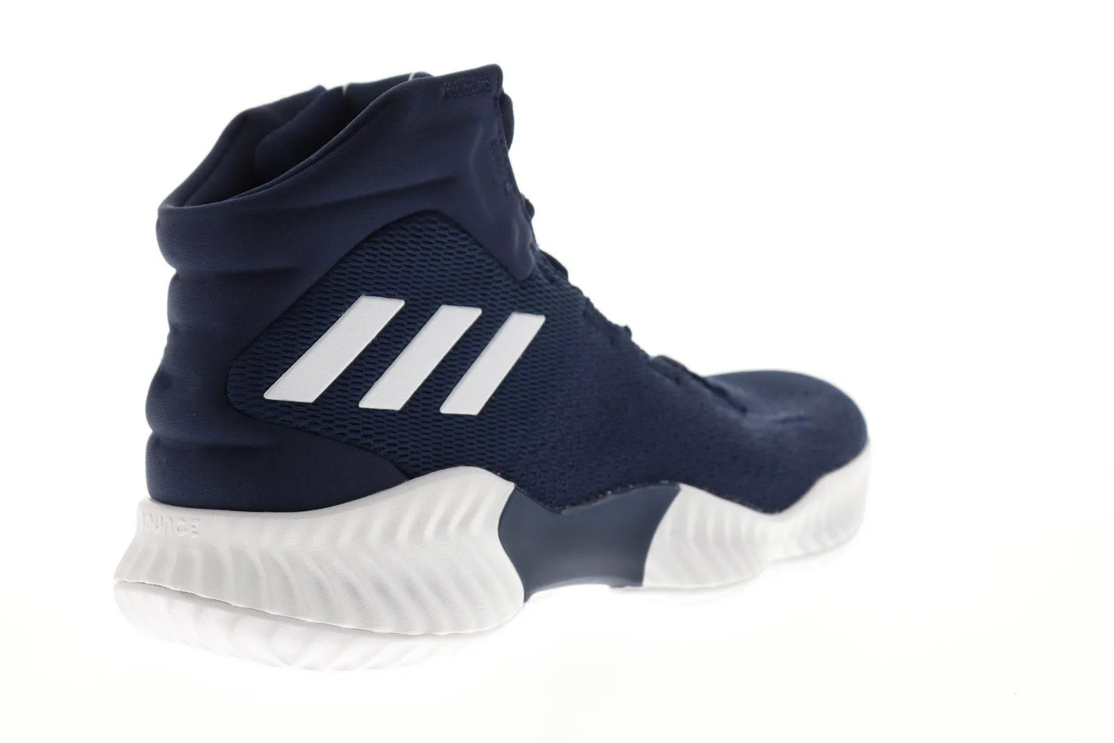 Adidas Pro Bounce 2018 AH2666 Mens Blue High Top Athletic Gym Basketball Shoes