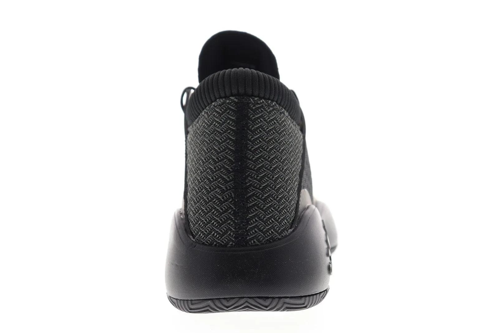 Adidas Pro Vision BB9303 Mens Black Canvas Mid Top Athletic Gym Basketball Shoes