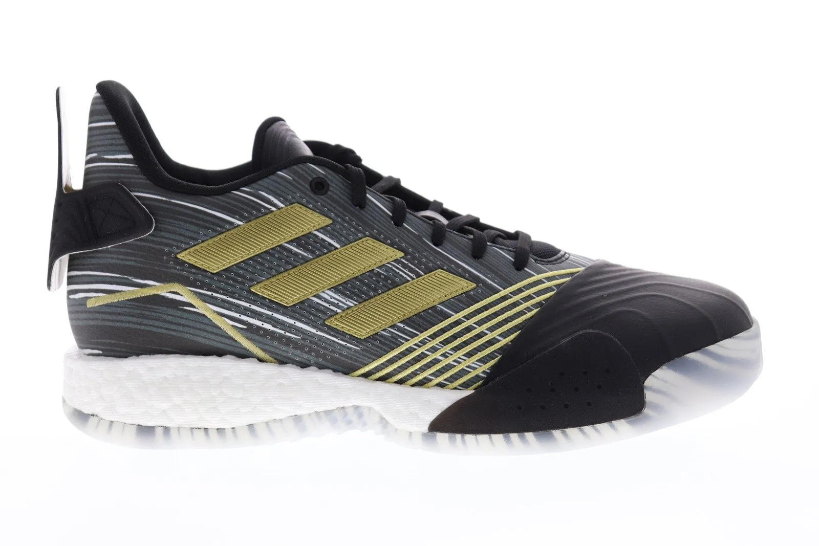 Adidas T-Mac Millennium EE3678 Mens Black Low Top Athletic Gym Basketball Shoes
