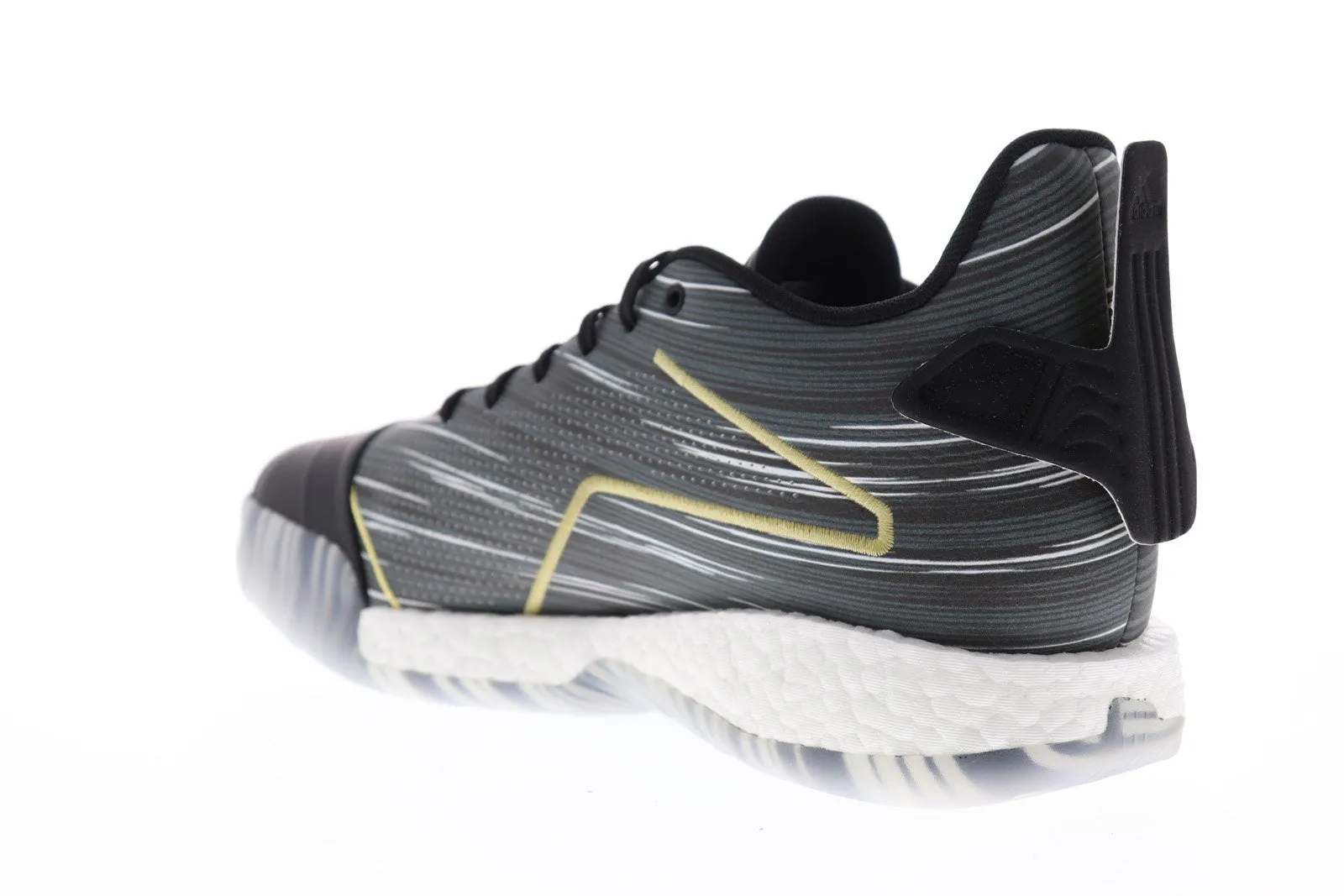 Adidas T-Mac Millennium EE3678 Mens Black Low Top Athletic Gym Basketball Shoes