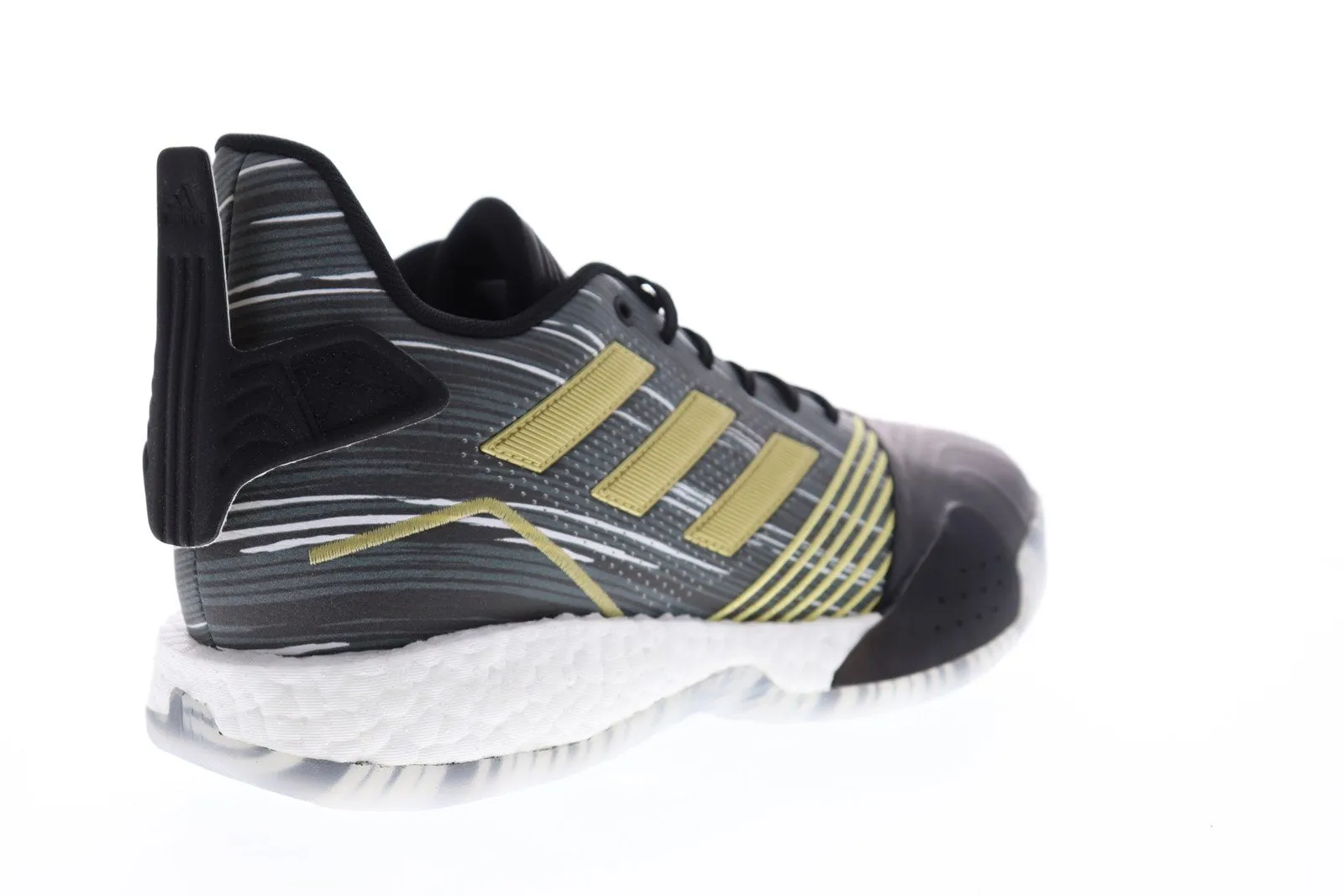 Adidas T-Mac Millennium EE3678 Mens Black Low Top Athletic Gym Basketball Shoes