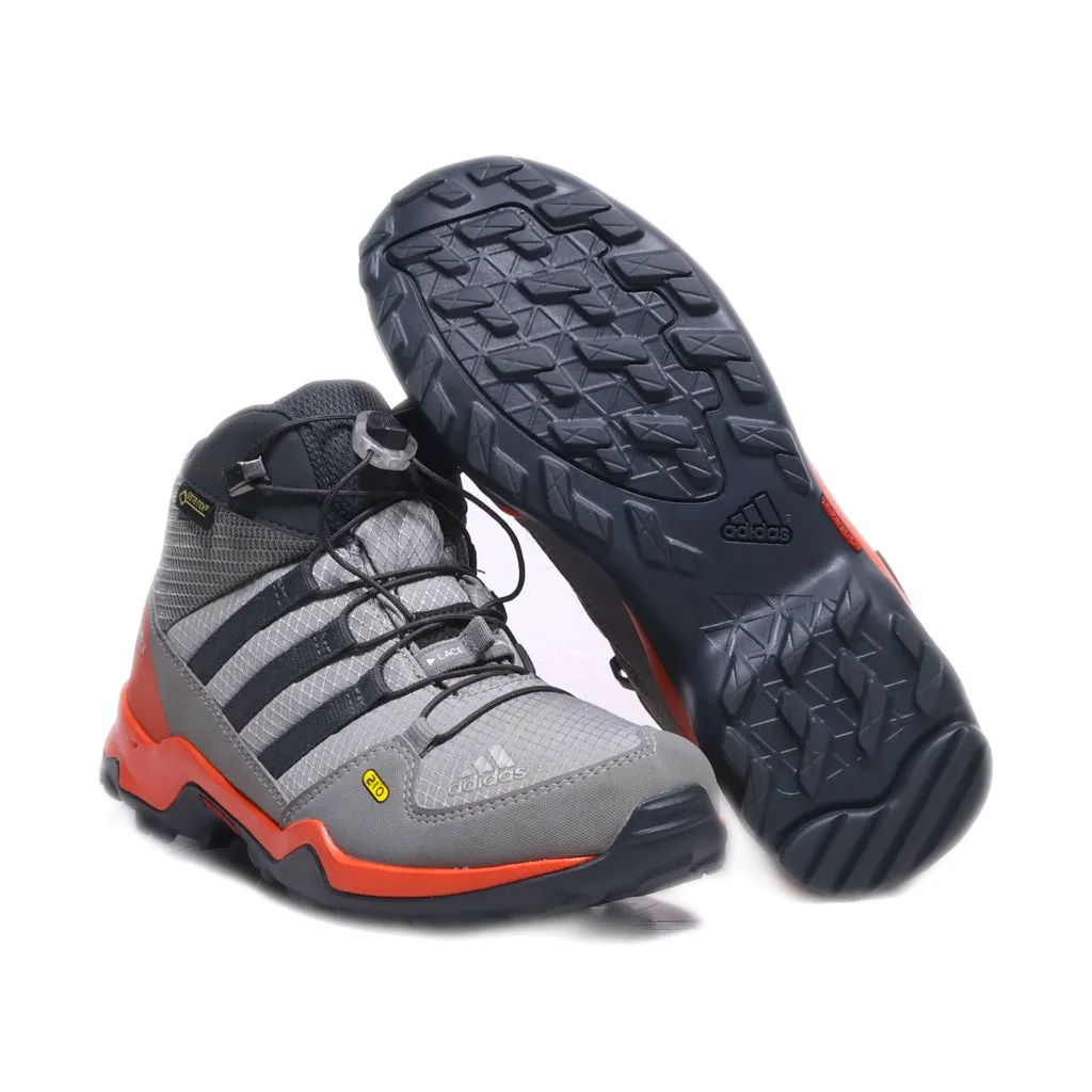 Adidas Terrex Mid Gtx Ankle Boots Fabric Grey Colour For Kids