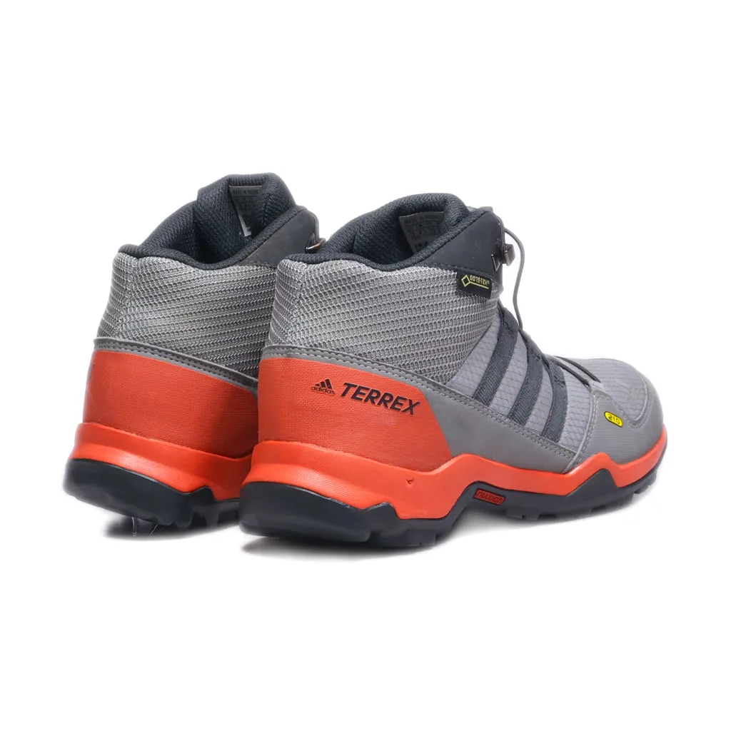 Adidas Terrex Mid Gtx Ankle Boots Fabric Grey Colour For Kids