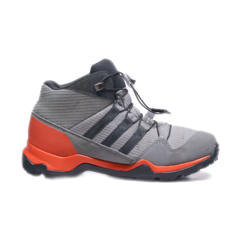 Adidas Terrex Mid Gtx Ankle Boots Fabric Grey Colour For Kids