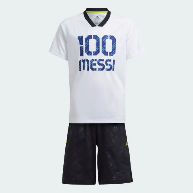 Adidas Youth Messi  Gs-Boys Training Suit White