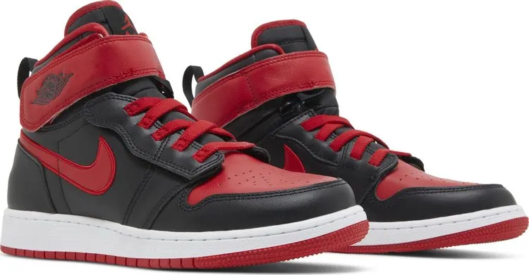 Air Jordan 1 High FlyEase GS Bred, red