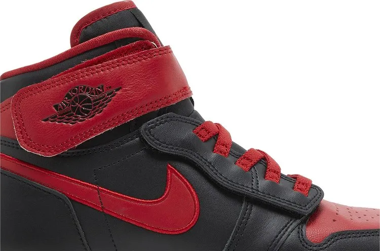Air Jordan 1 High FlyEase GS Bred, red