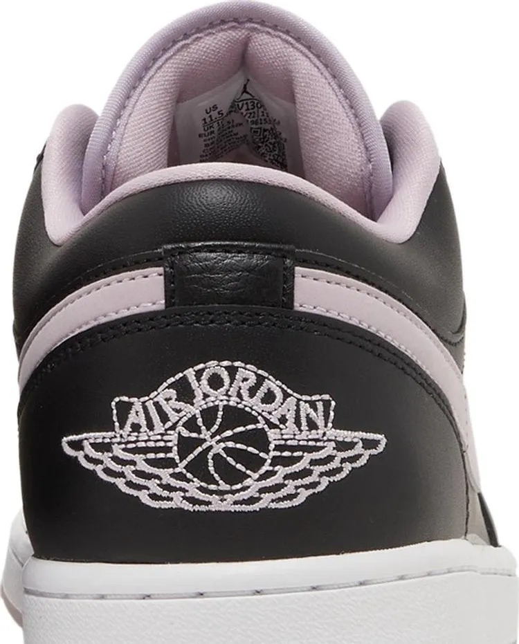 Air Jordan 1 Low SE Black Iced Lilac Sneakers, black