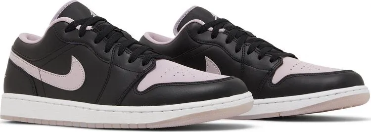 Air Jordan 1 Low SE Black Iced Lilac Sneakers, black