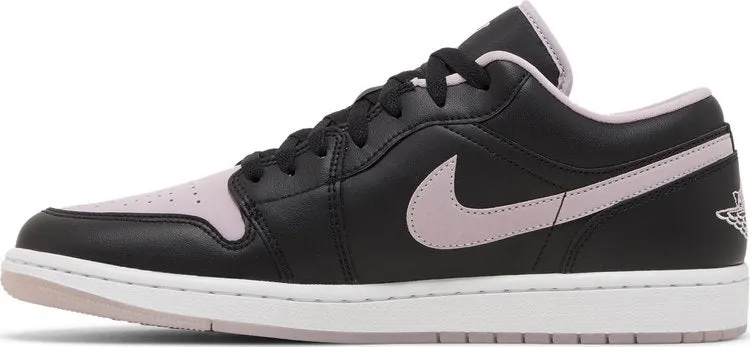Air Jordan 1 Low SE Black Iced Lilac Sneakers, black