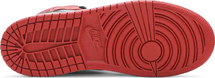 Air Jordan 1 Mid PS Chicago, black and red