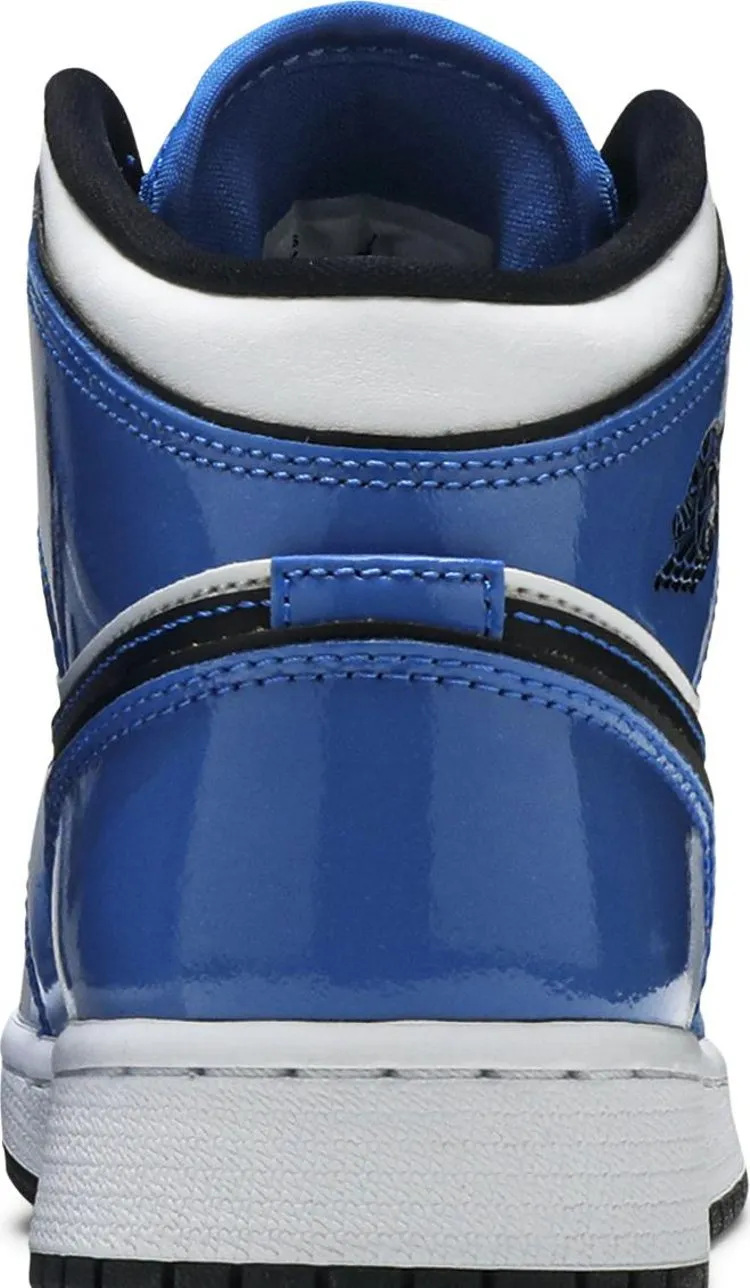 Air Jordan 1 Mid SE GS Signal Blue