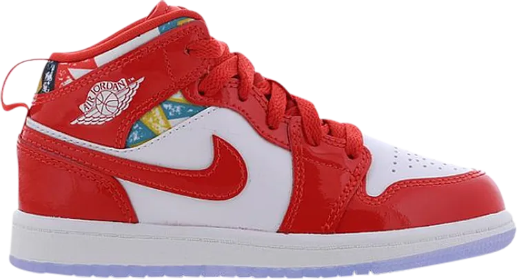 Air Jordan 1 Mid SE PS Barcelona Sweater, red