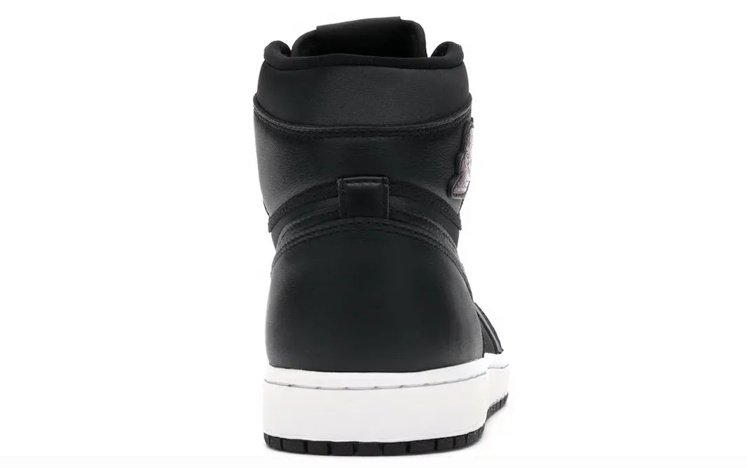 Air Jordan 1 Retro High Black Satin Gym Red