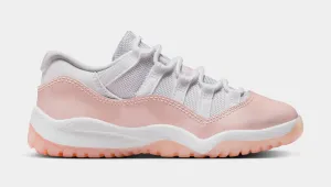 Air Jordan 11 Retro Low Legend Pink Preschool Lifestyle Shoes (White/Legend Pink)