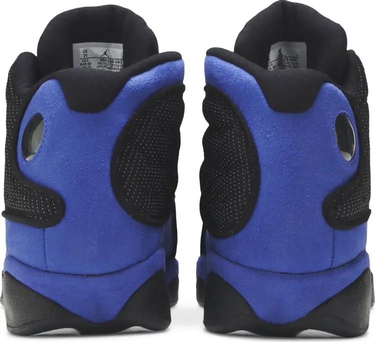Air Jordan 13 Retro GS Hyper Royal Sneakers, Black