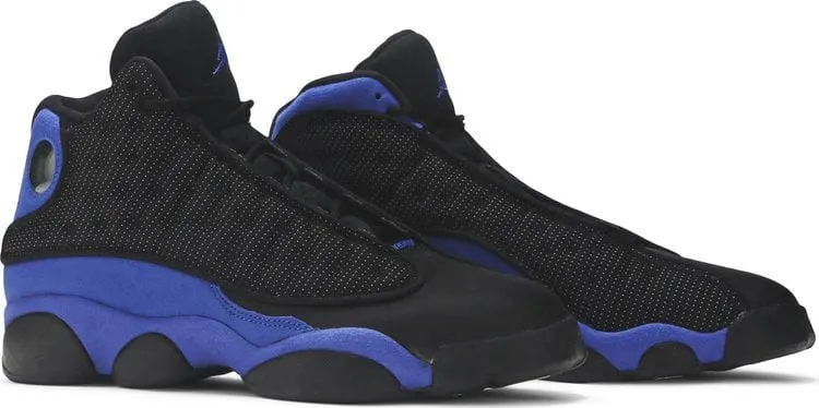 Air Jordan 13 Retro GS Hyper Royal Sneakers, Black