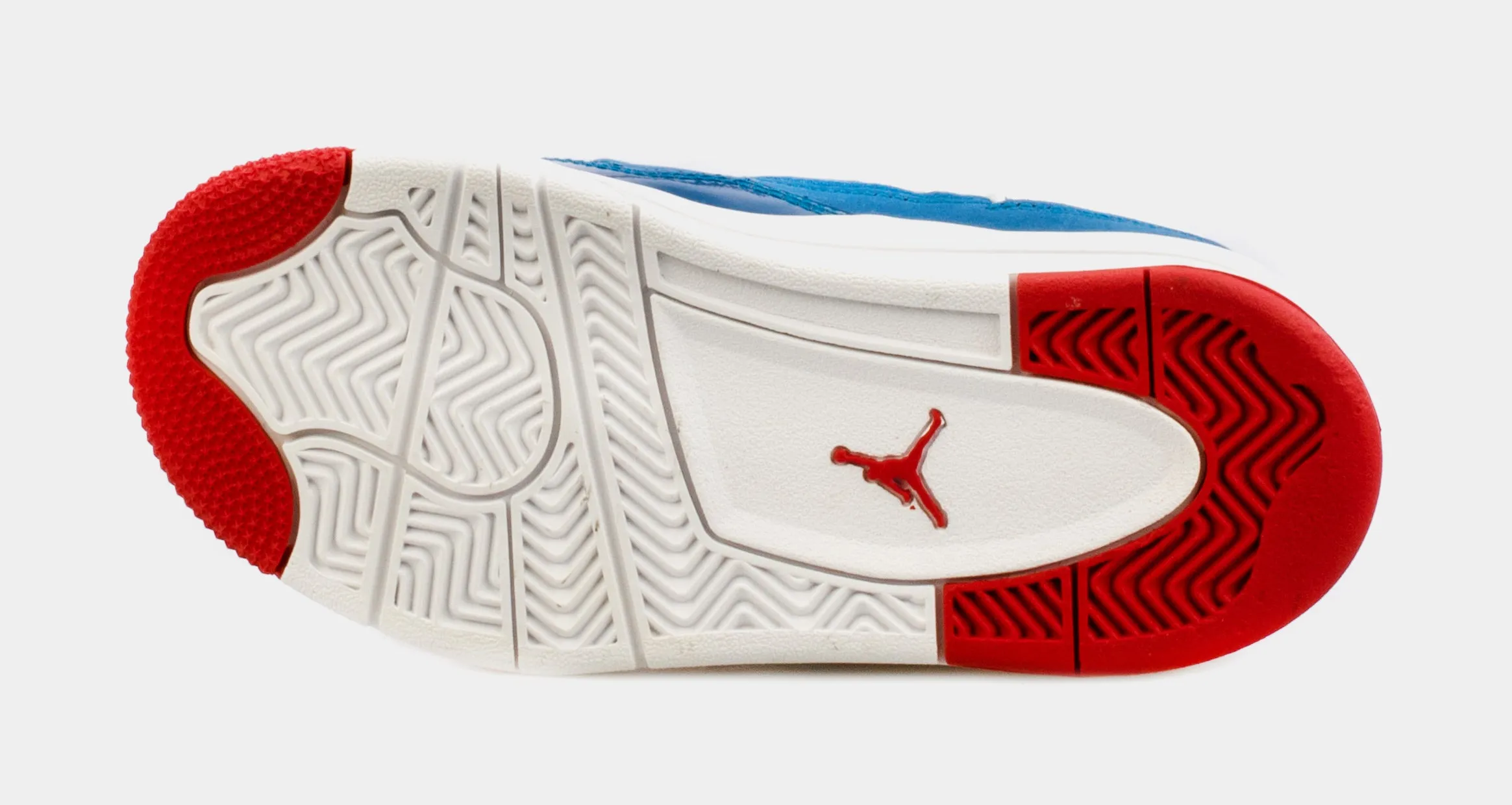 Air Jordan 4 Retro Messy Room Preschool Lifestyle Shoes (Blue/White)