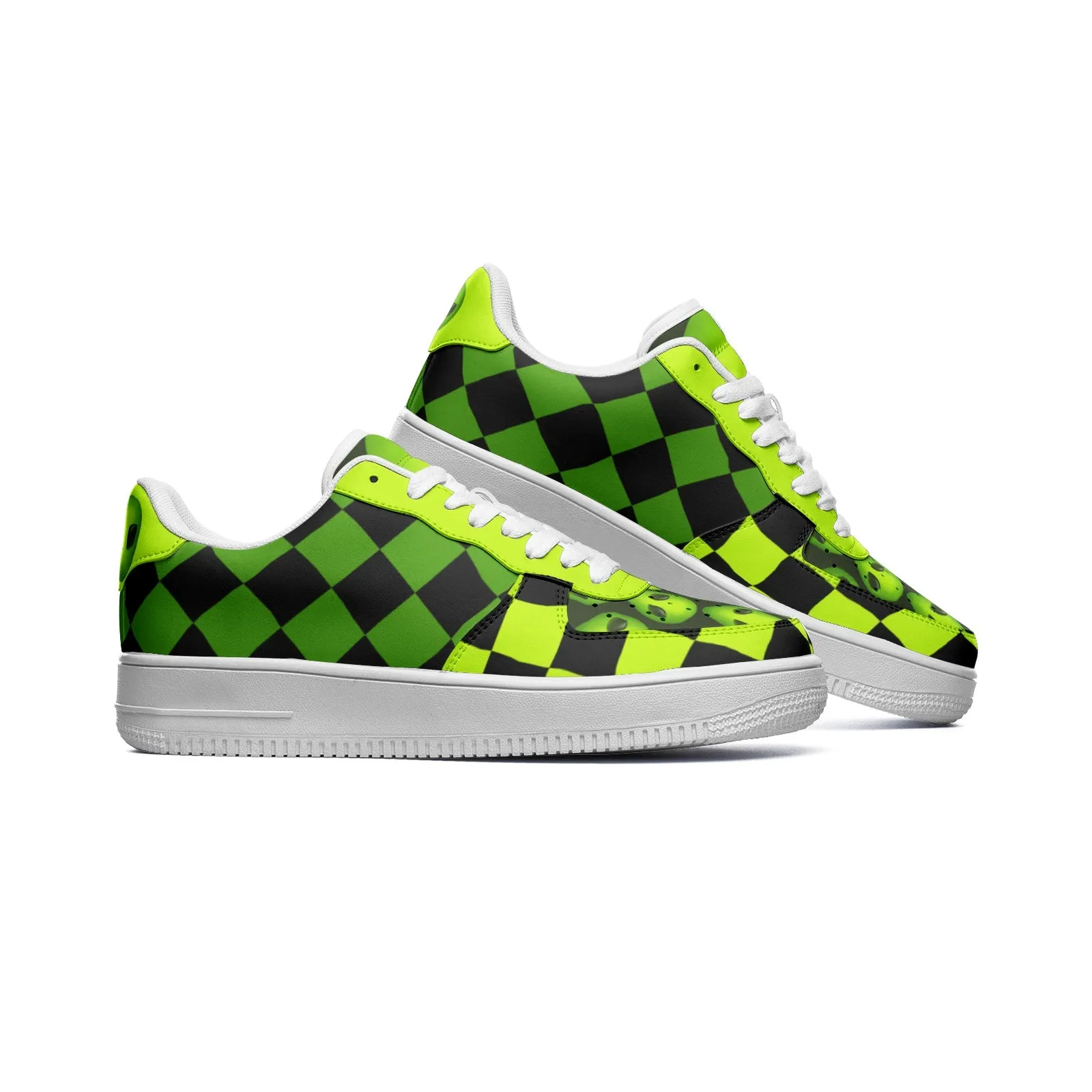 Alien Unisex Low Top Leather Sneakers