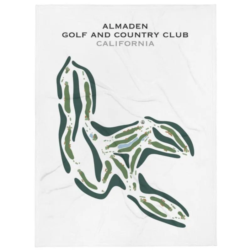 Almaden Golf & Country Club, California - Printed Golf Course