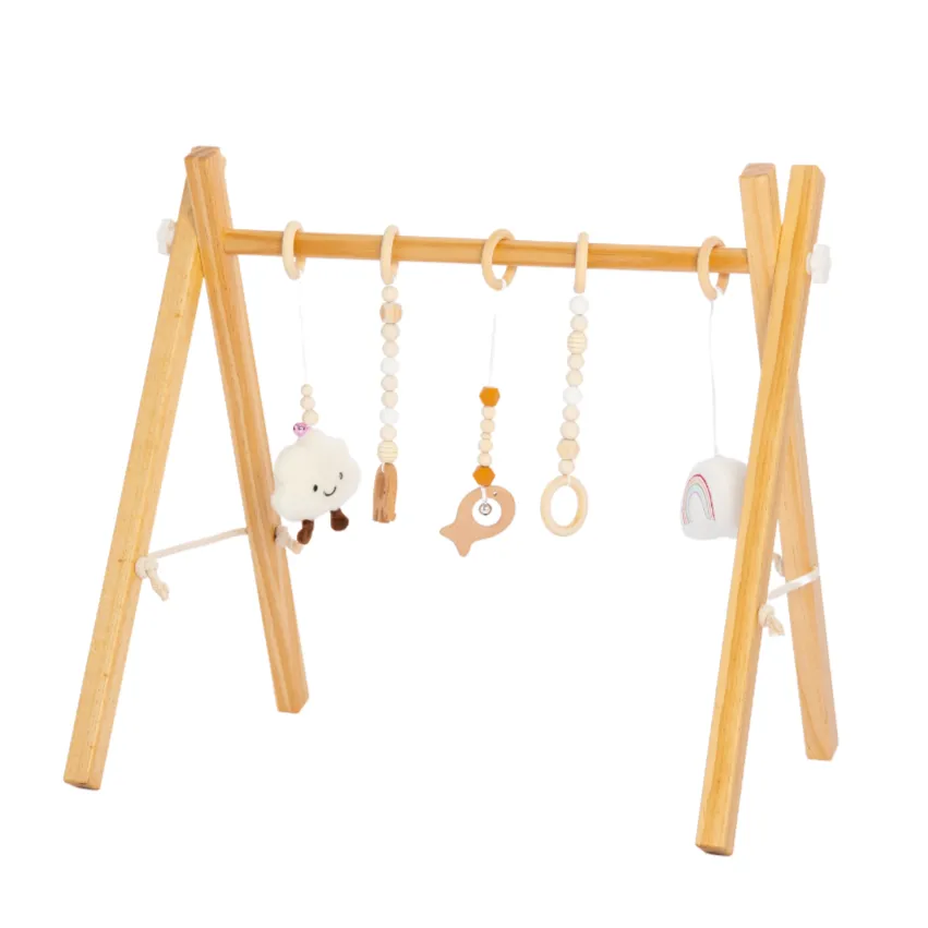 Avenlur Lilac Wooden Baby Gym