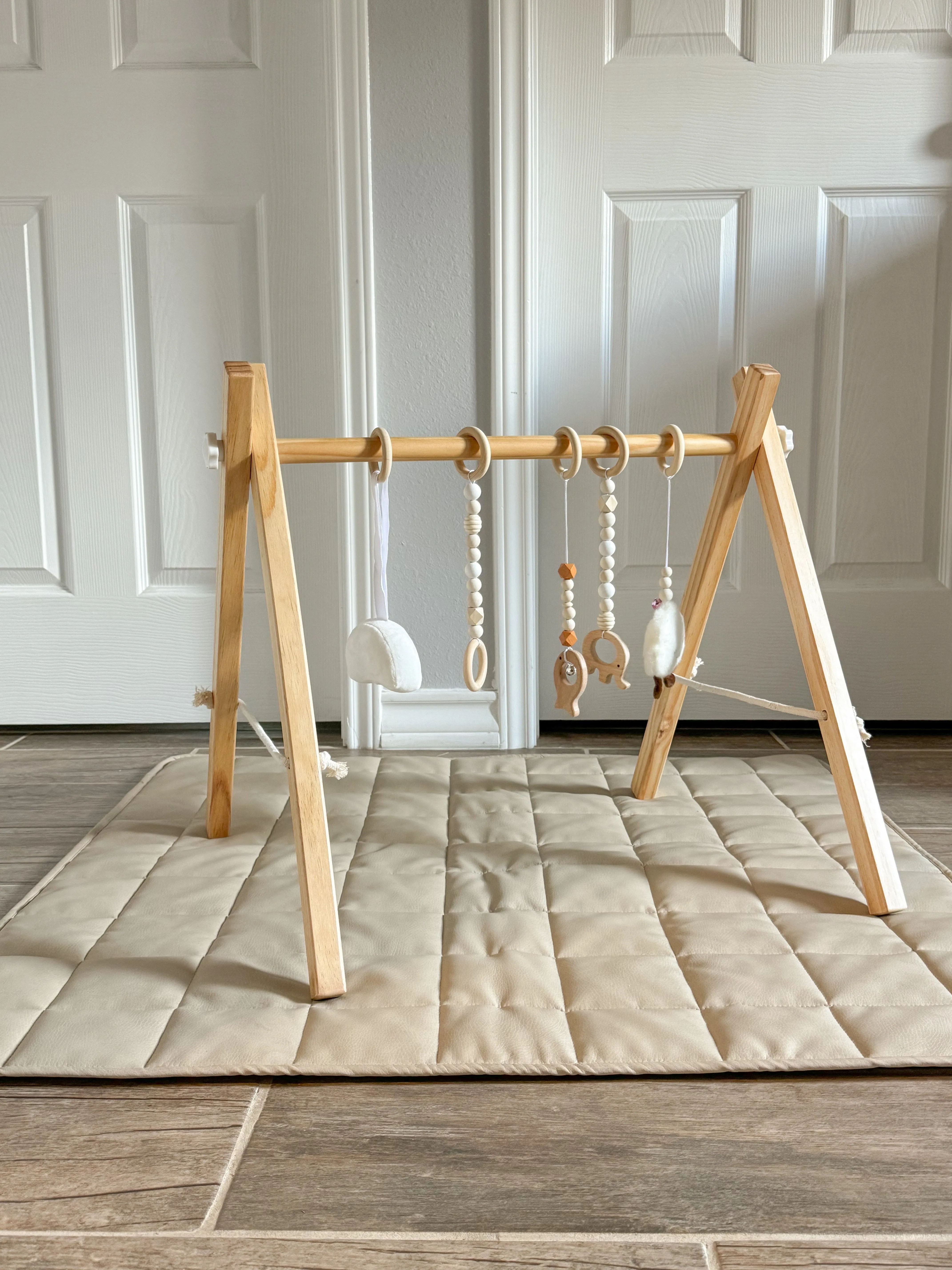 Avenlur Lilac Wooden Baby Gym