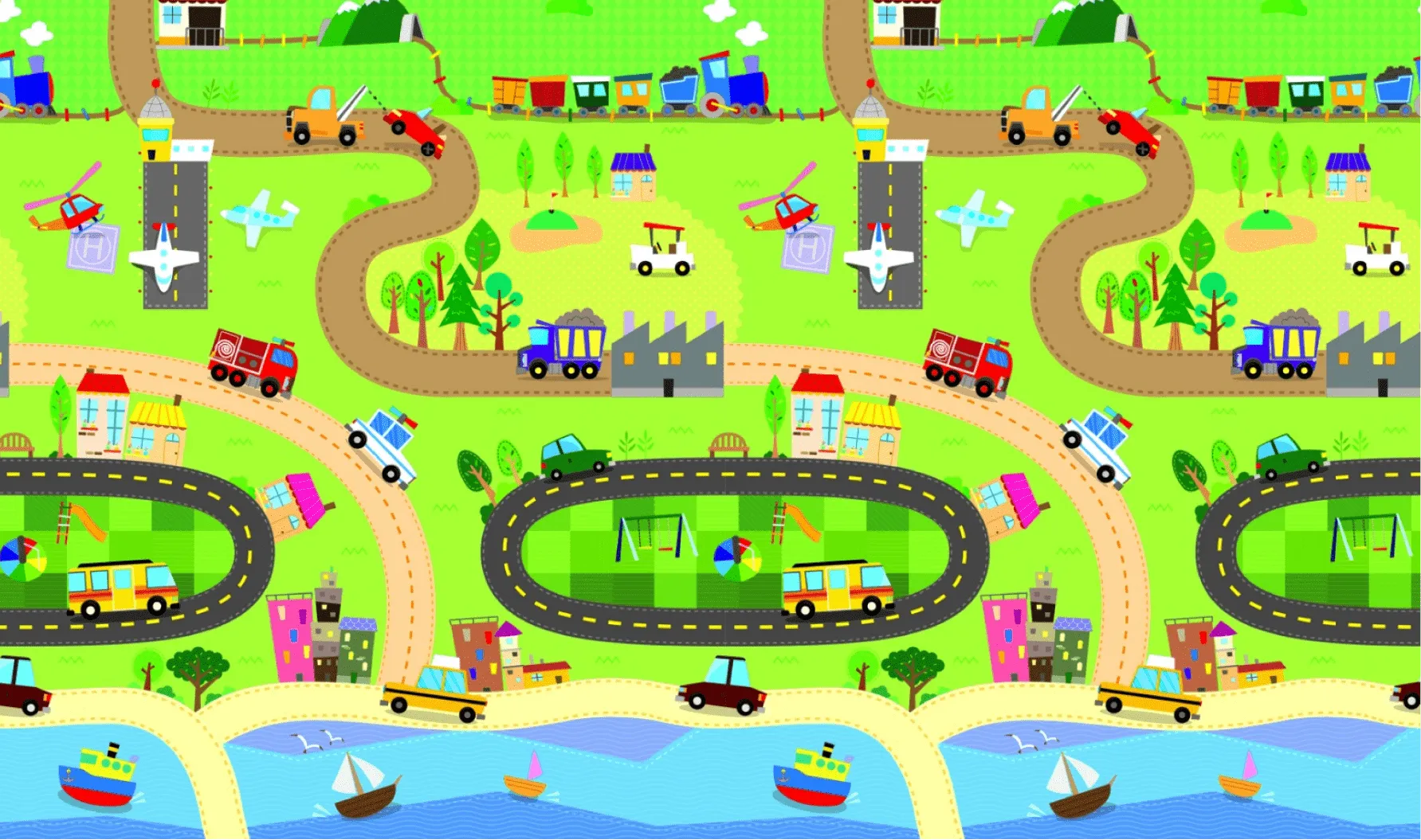 BabyCare Baby & Kids Playmat- Large