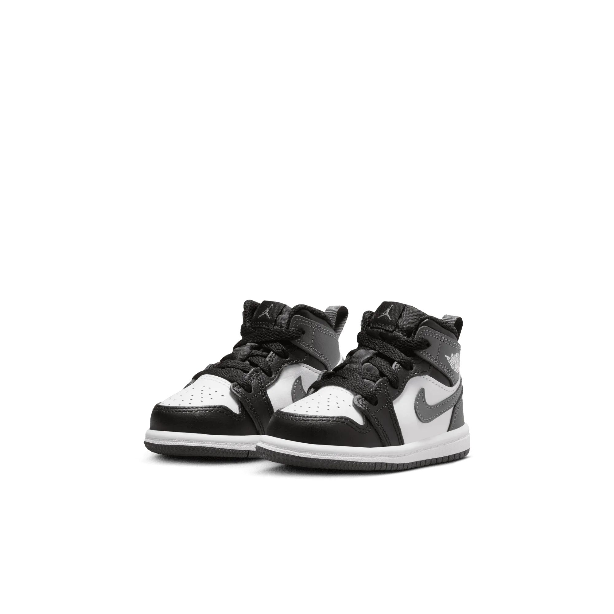 Baby/Toddler Jordan 1 Mid "Black Iron Grey"