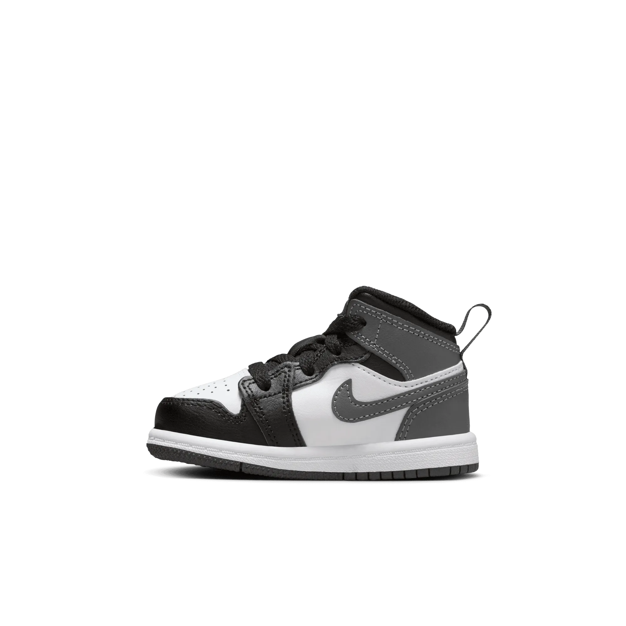 Baby/Toddler Jordan 1 Mid "Black Iron Grey"