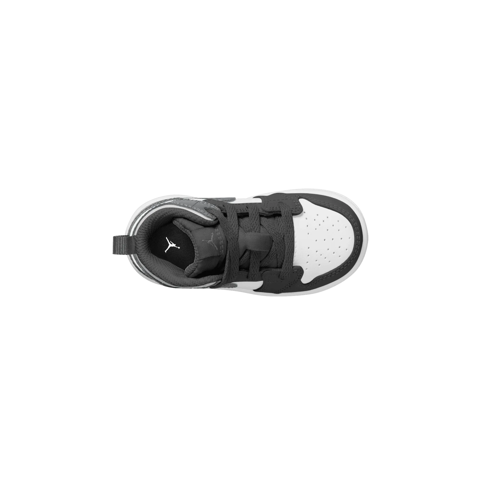 Baby/Toddler Jordan 1 Mid "Black Iron Grey"