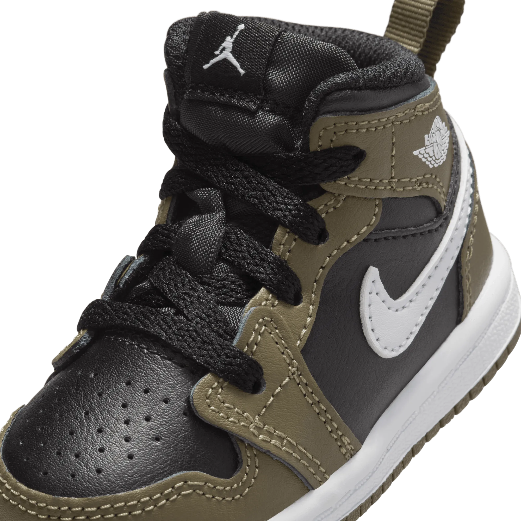 Baby/Toddler Jordan 1 Mid "Medium Olive"