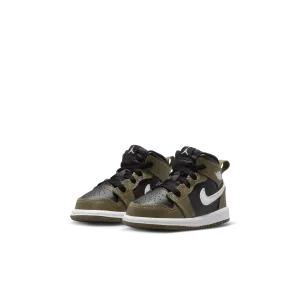 Baby/Toddler Jordan 1 Mid "Medium Olive"