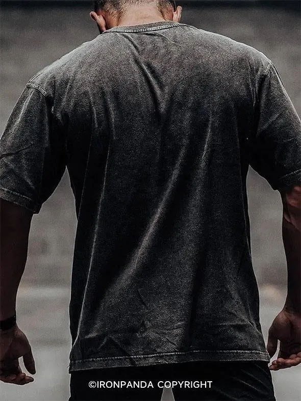Back In The GYM  Washed Gym Shirt