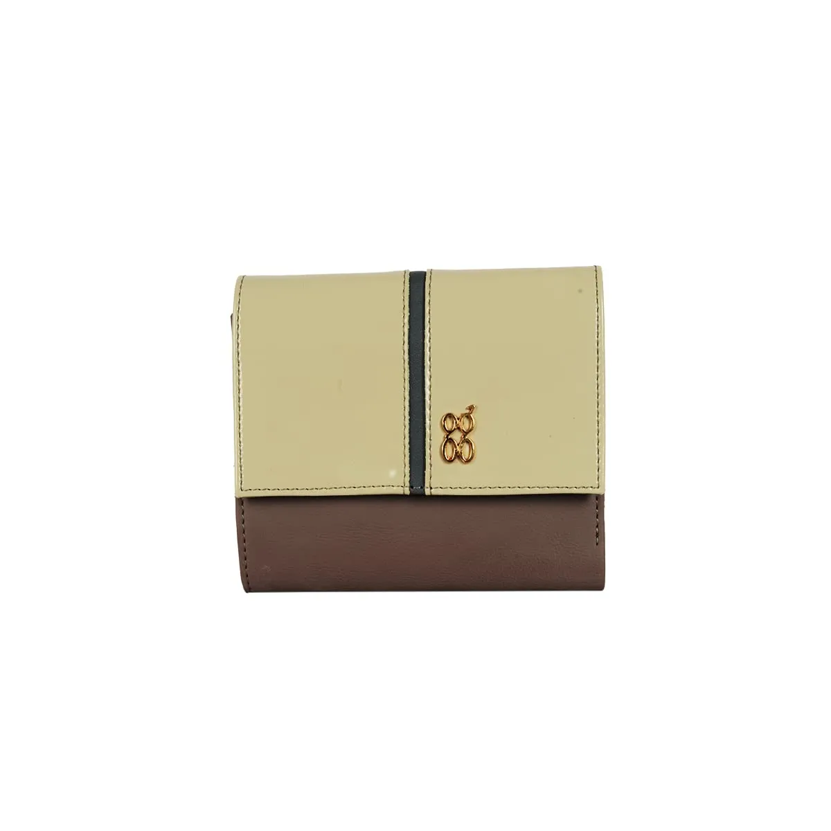 Baggit Women's 3 Fold Wallet - Small (Beige)