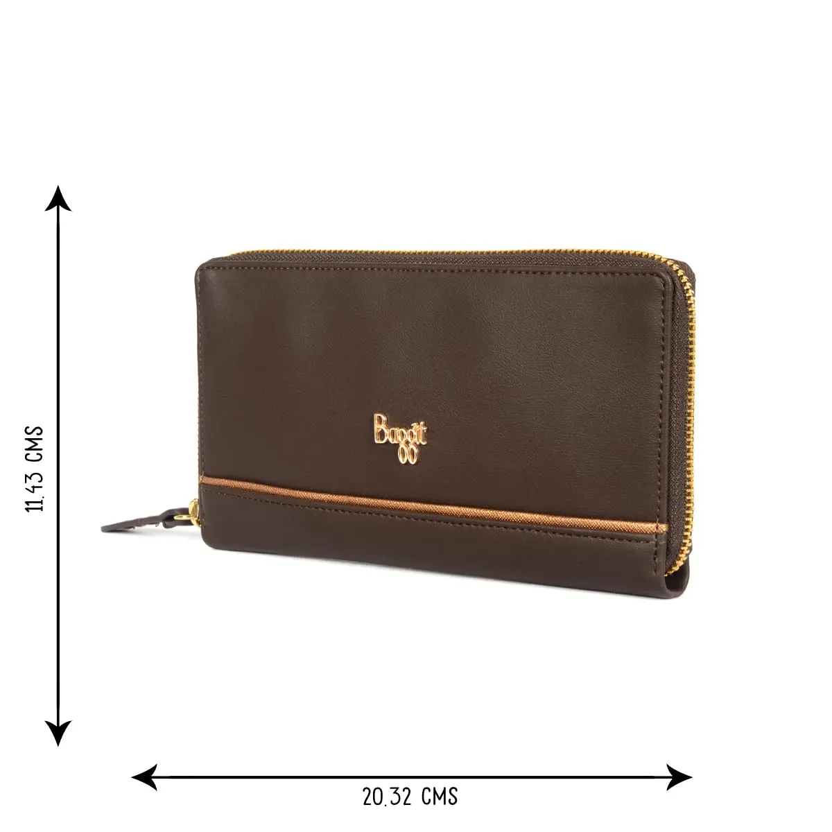 Baggit Women's Wallet - Extra Large (Brown)