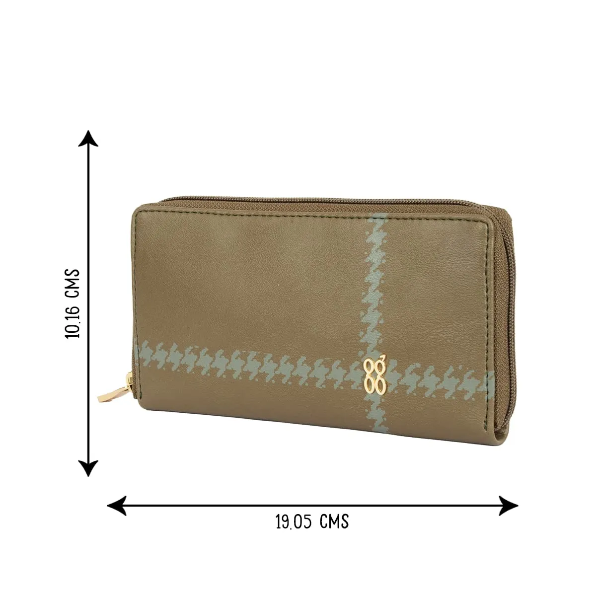 Baggit Women's Ziparound Wallet - Large (Green)