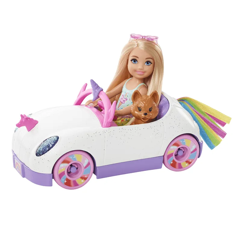 Barbie Chelsea Doll with Car for Ages 3 